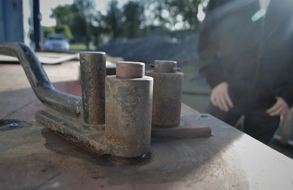 Verktyg för skatepark.