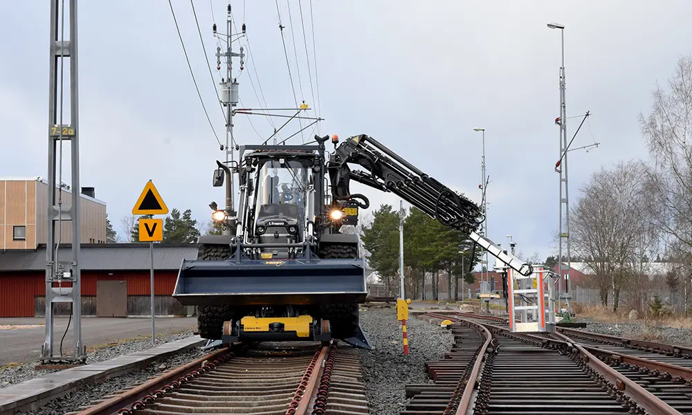 Övningsanläggning kontaktledningstekniker