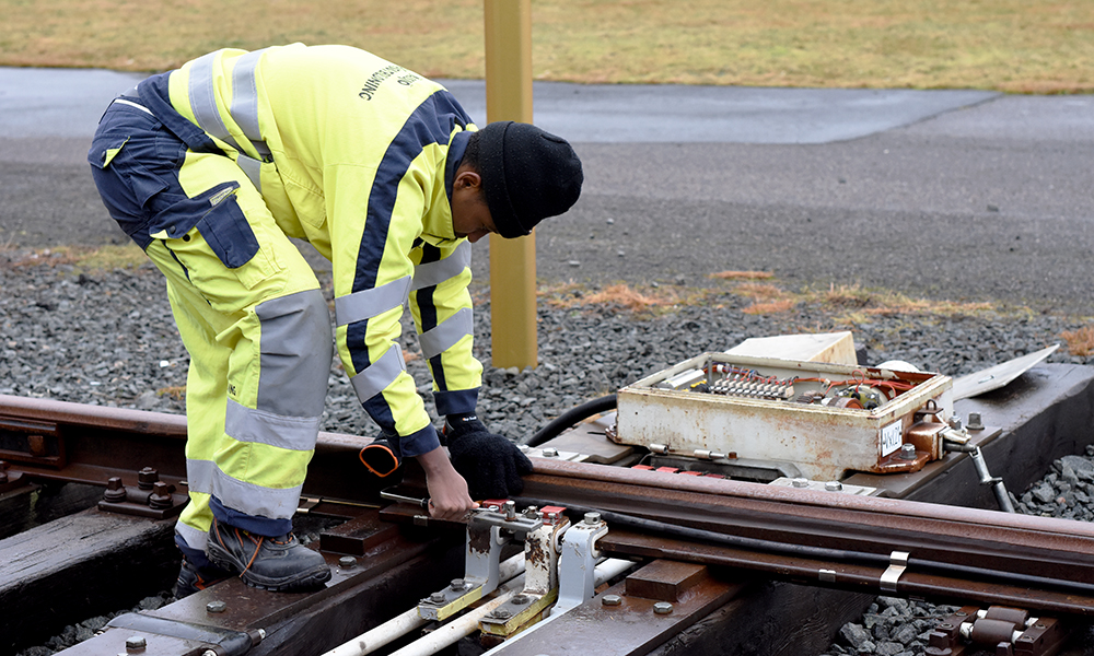 Övningsanläggning för signaltekniker